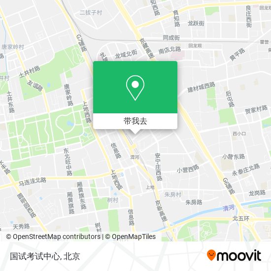 国试考试中心地图