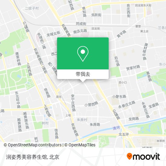 润姿秀美容养生馆地图