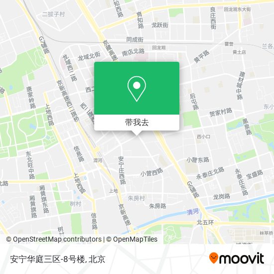 安宁华庭三区-8号楼地图