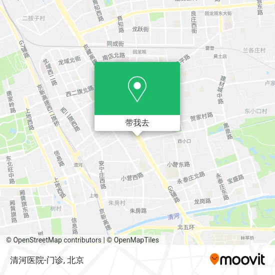 清河医院-门诊地图