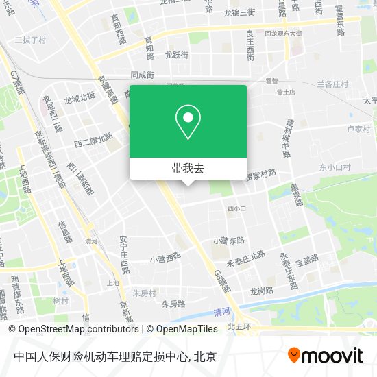 中国人保财险机动车理赔定损中心地图