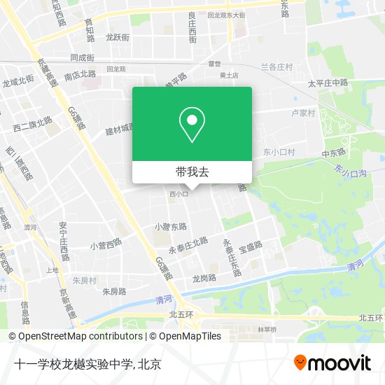 十一学校龙樾实验中学地图