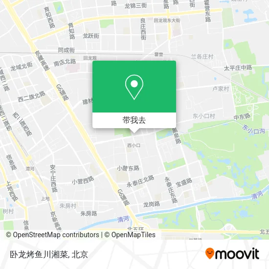 卧龙烤鱼川湘菜地图