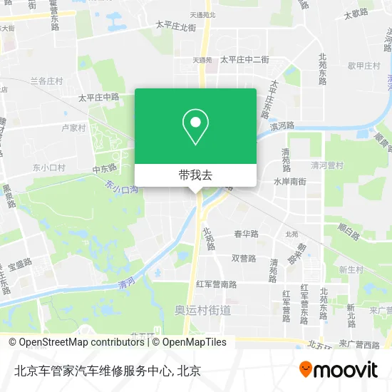 北京车管家汽车维修服务中心地图