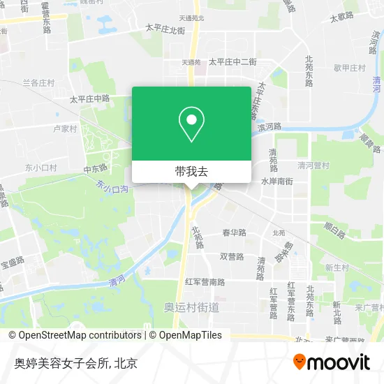 奥婷美容女子会所地图