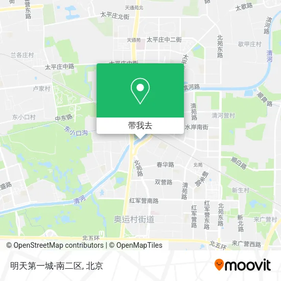 明天第一城-南二区地图