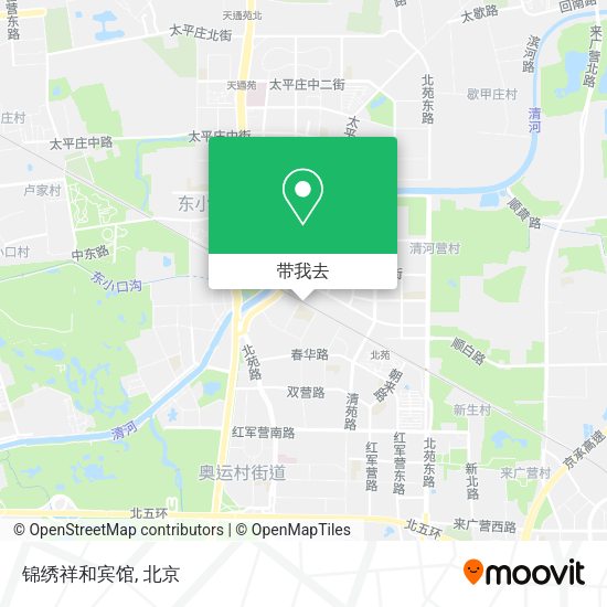锦绣祥和宾馆地图