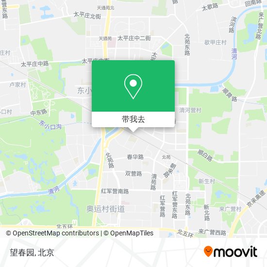 望春园地图