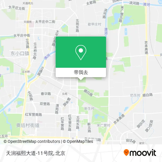 天润福熙大道-11号院地图