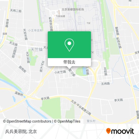 兵兵美容院地图