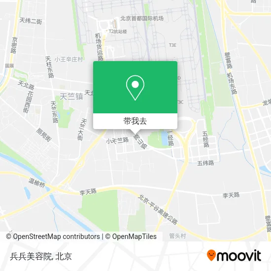 兵兵美容院地图