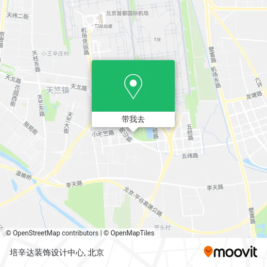 培辛达装饰设计中心地图
