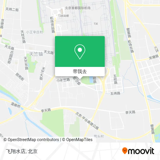 飞翔水店地图