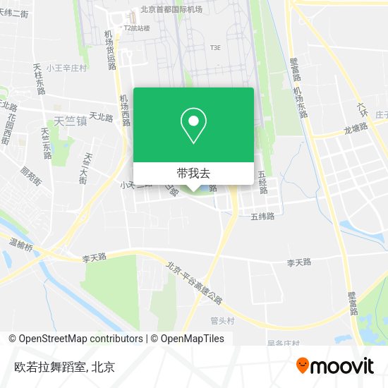 欧若拉舞蹈室地图