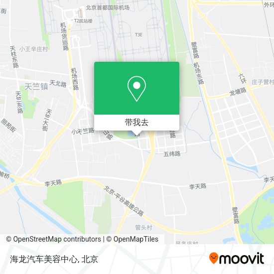 海龙汽车美容中心地图
