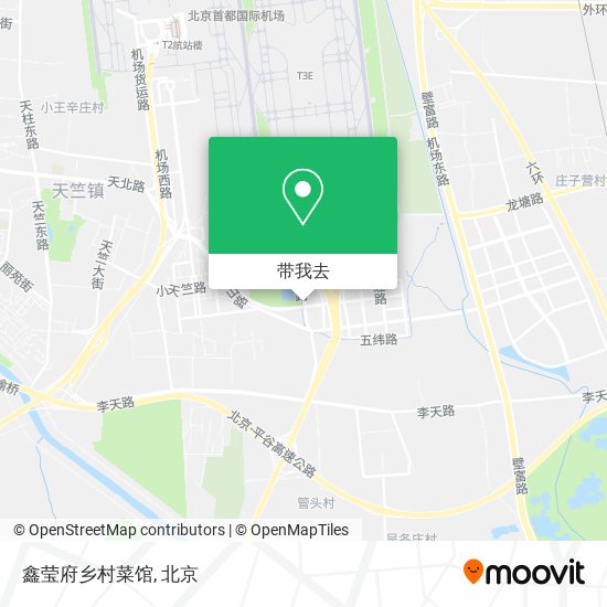 鑫莹府乡村菜馆地图