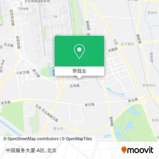 中国服务大厦-A区地图