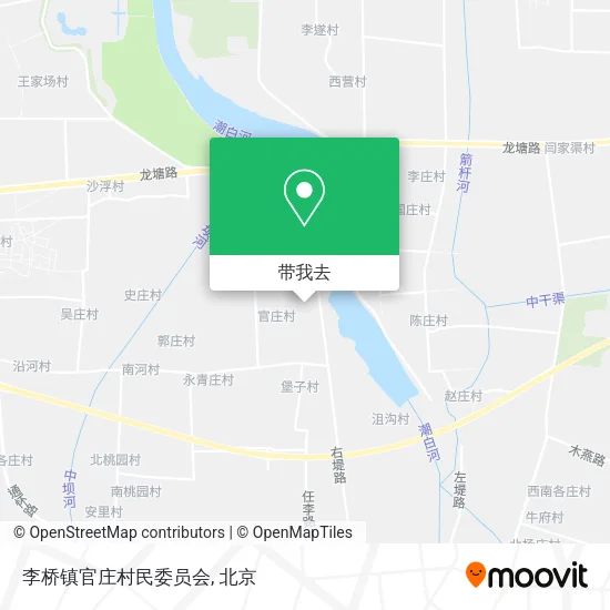 李桥镇官庄村民委员会地图