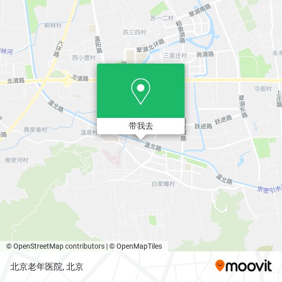 北京老年医院地图