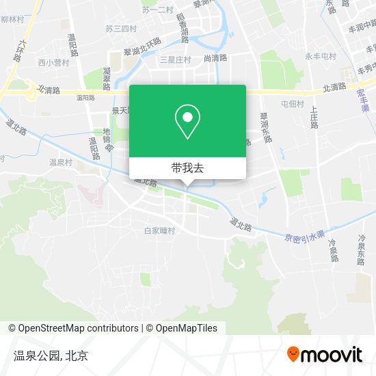 温泉公园地图