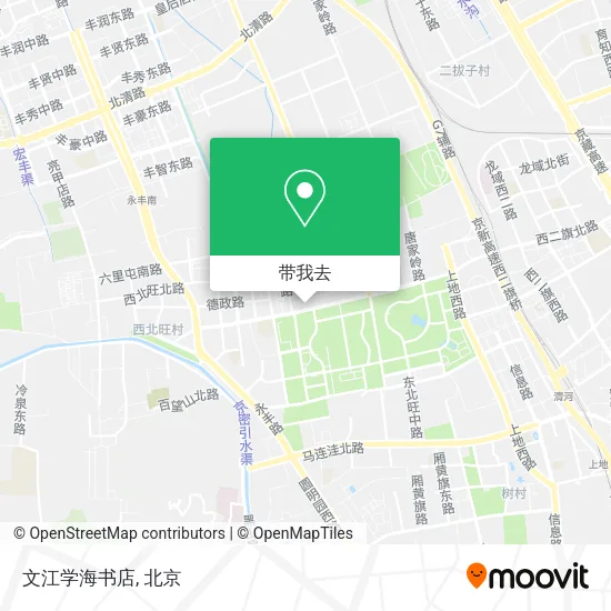 文江学海书店地图