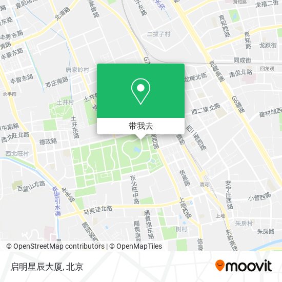 启明星辰大厦地图