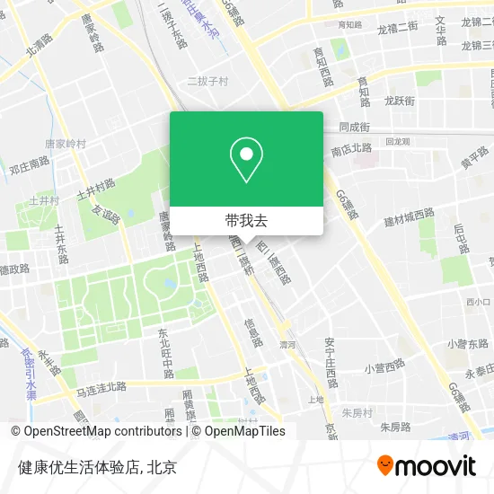 健康优生活体验店地图