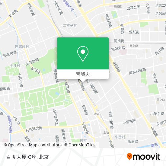百度大厦-C座地图