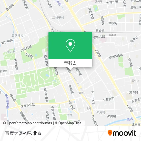 百度大厦-A座地图