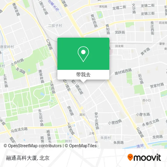 融通高科大厦地图