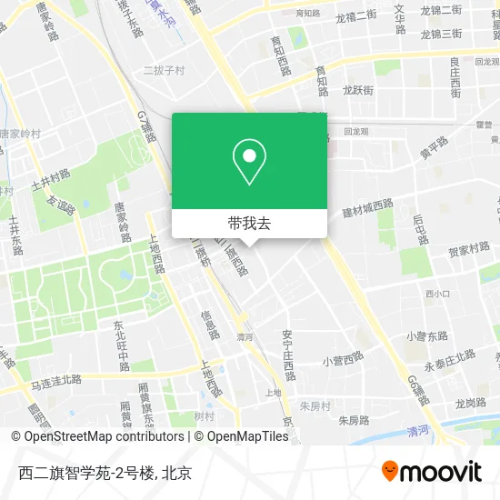 西二旗智学苑-2号楼地图