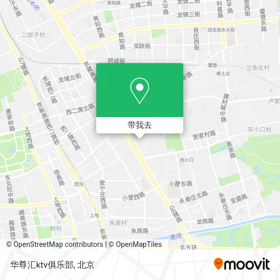 华尊汇ktv俱乐部地图