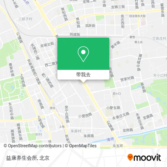 益康养生会所地图