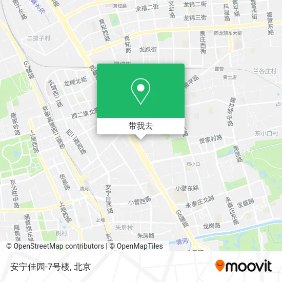 安宁佳园-7号楼地图