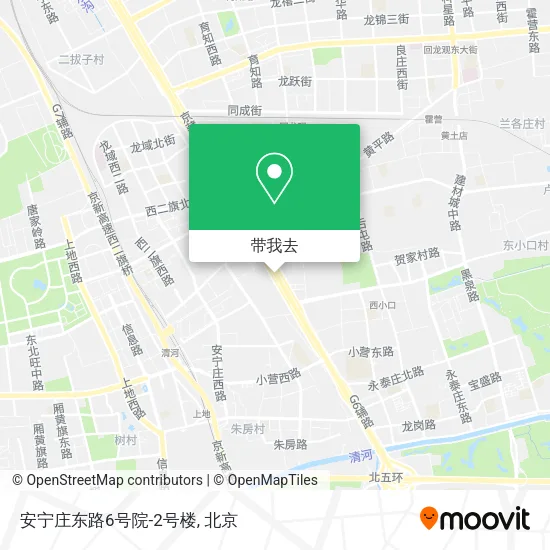 安宁庄东路6号院-2号楼地图
