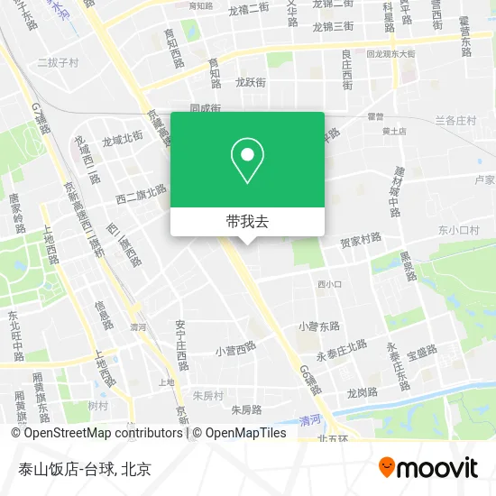 泰山饭店-台球地图