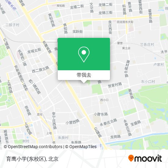 育鹰小学(东校区)地图