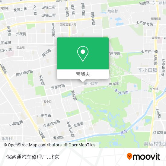 保路通汽车修理厂地图