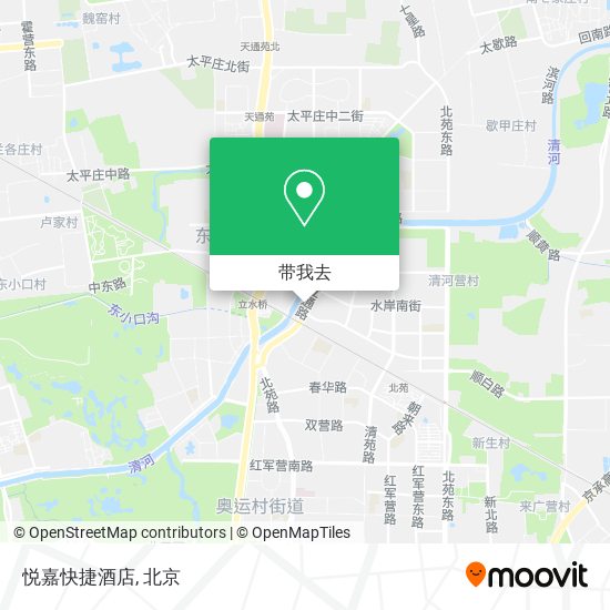 悦嘉快捷酒店地图