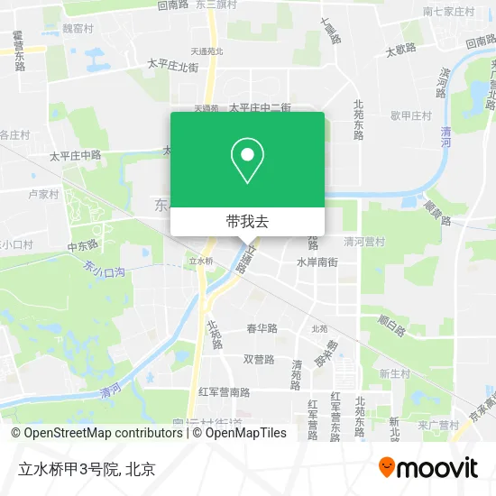 立水桥甲3号院地图