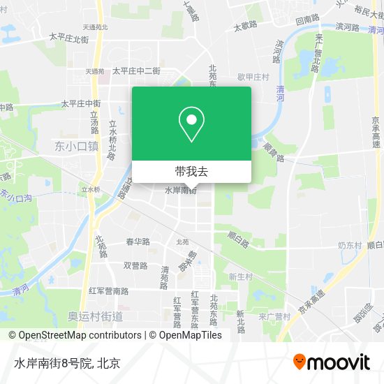水岸南街8号院地图