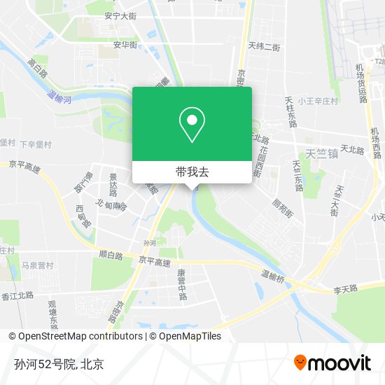 孙河52号院地图