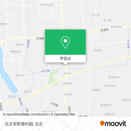 北京安联垂钓园地图