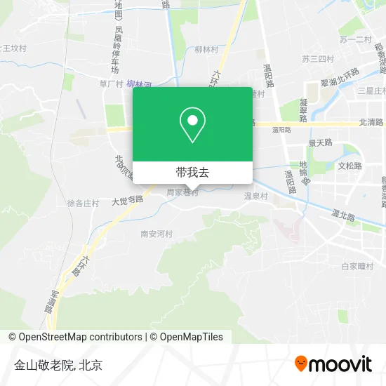 金山敬老院地图