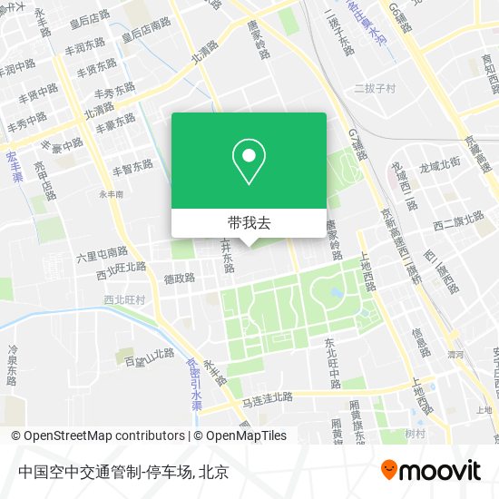 中国空中交通管制-停车场地图