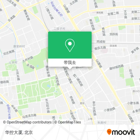 华控大厦地图