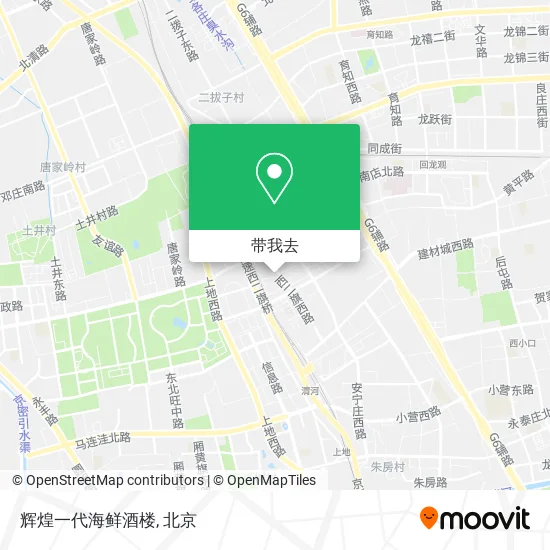 辉煌一代海鲜酒楼地图