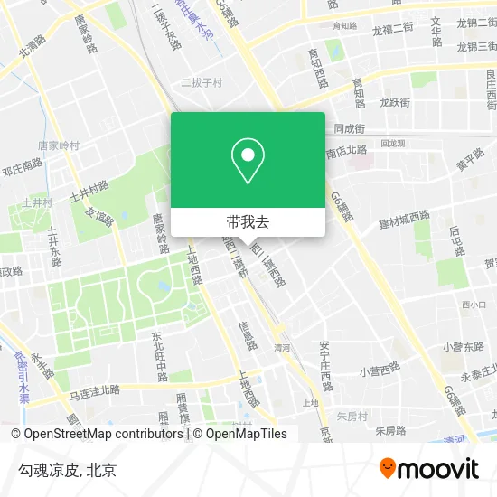 勾魂凉皮地图