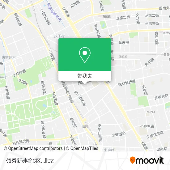 领秀新硅谷C区地图