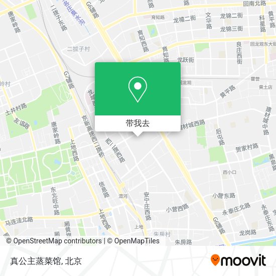 真公主蒸菜馆地图